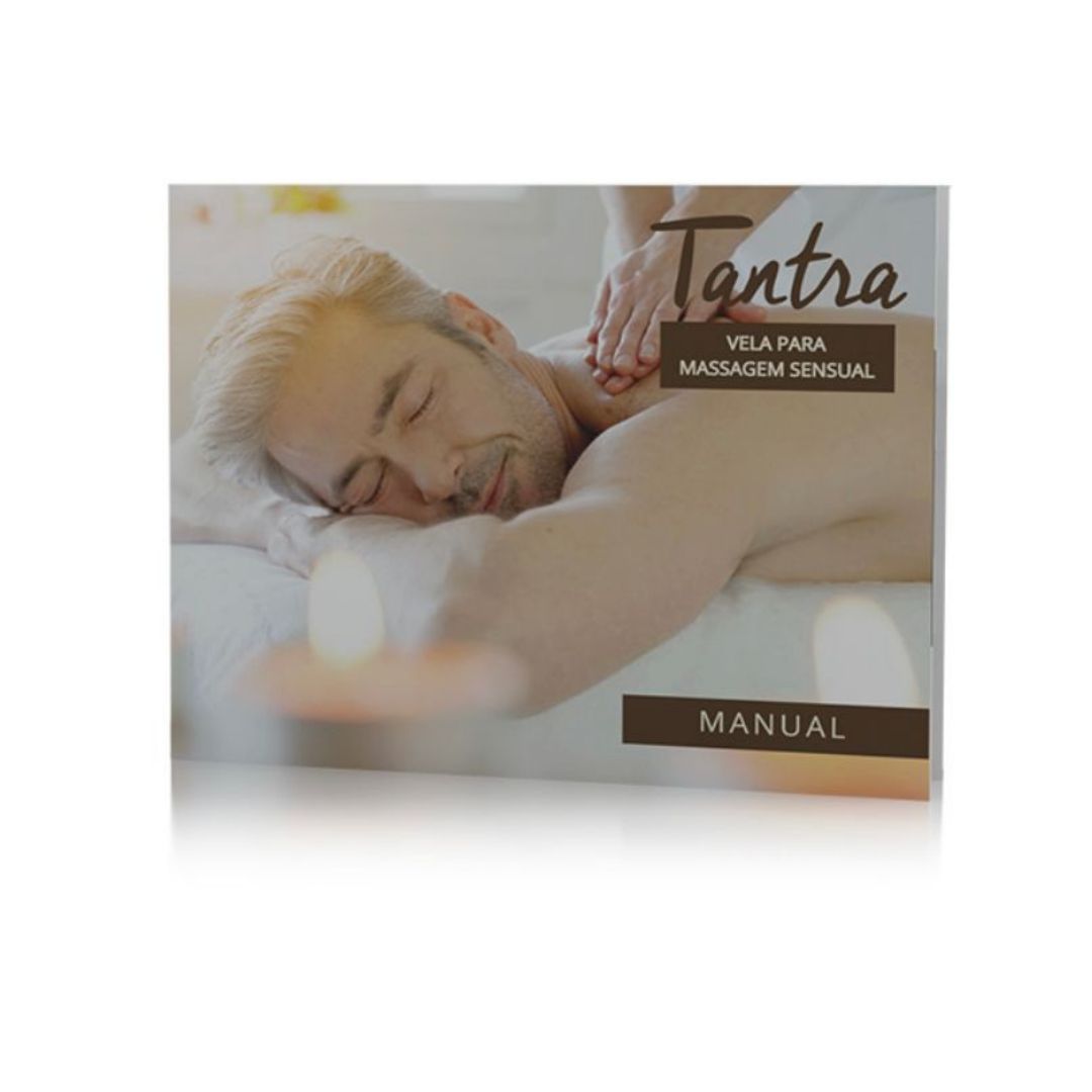 Vela para Massagem Sensual Tantra Bergamota - 80g - Imagem 3