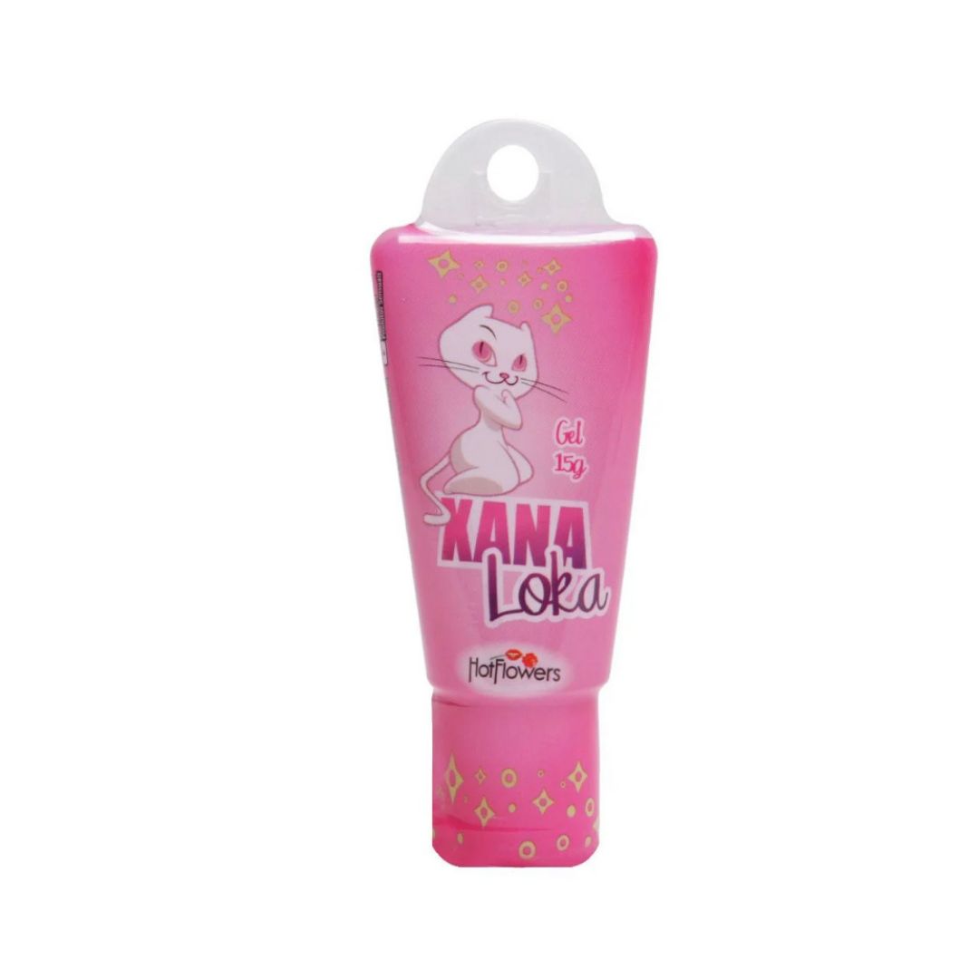 Xana Loka Gel Excitante Vibrações 15G Hot Flowers - Imagem 2